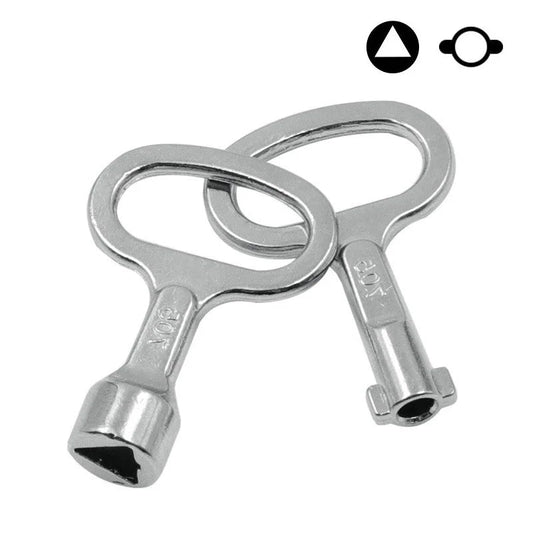Torque Wrench Key Wrench Plumber Triangle Key for Electric Cabinet Subway Train Ferramentas Manuals