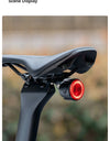 ROAD TO SKY Bicycle Taillight Smart Brake Vibrate Sensing Bike Rear Light Waterproof Type-C MTB Road Cycling Tail Light