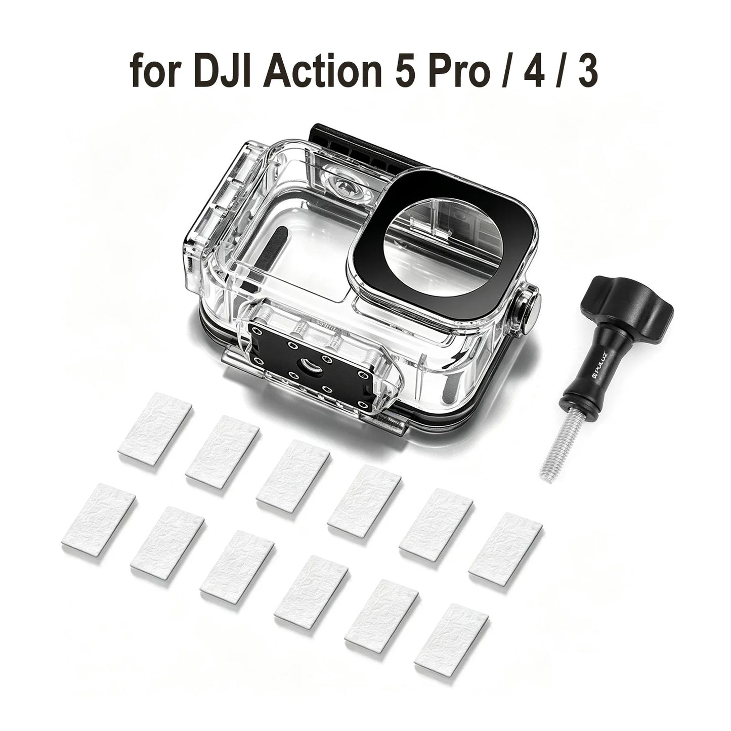 60 Metre Magnetic Waterproof Diving Case for DJI Osmo Action 3 4 5 Pro and 6