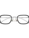 Fashion Square Luxury Acetate Pure Titanium Eyewear Reading Business Retro Optical Prescription Eyeglasses Frame Men