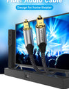 Digital Optical Audio Cable Toslink SPDIF Coaxial Cable 1m 2m for Amplifiers Blu-ray Xbox 360 PS4 Soundbar Fiber Cable