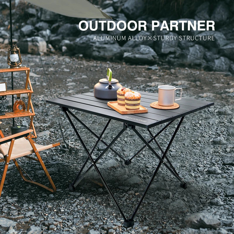 Outdoor Camping Table Ultralight Backpack Portable Folding Table High Load Carrying Hiking Beach Picnic Barbecue Durable