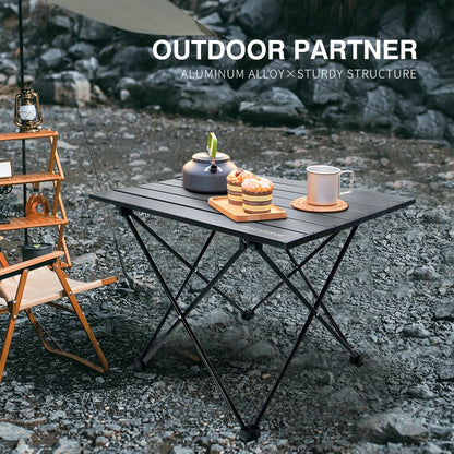 Outdoor Camping Table Ultralight Backpack Portable Folding Table High Load Carrying Hiking Beach Picnic Barbecue Durable