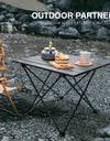 Outdoor Camping Table Ultralight Backpack Portable Folding Table High Load Carrying Hiking Beach Picnic Barbecue Durable