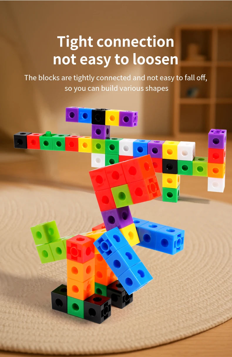 Rainbow Building Blocks for Maths and Creative Learning