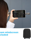 Omnidirectional Condenser Plug and Play Microphone Type-C Mini Mic for Android Smartphone Tablets Vlog Broadcast