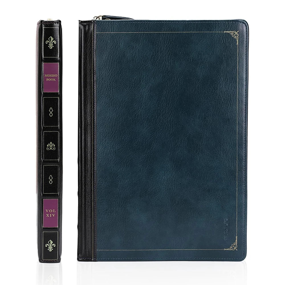 PU Leather Laptop Sleeve for MacBook Air Pro 13 14 15 16 inch M4 M3 M2 M1 A3113 A2681 A2337 A2338 A3112 A3114 A3403 Vintage Cove