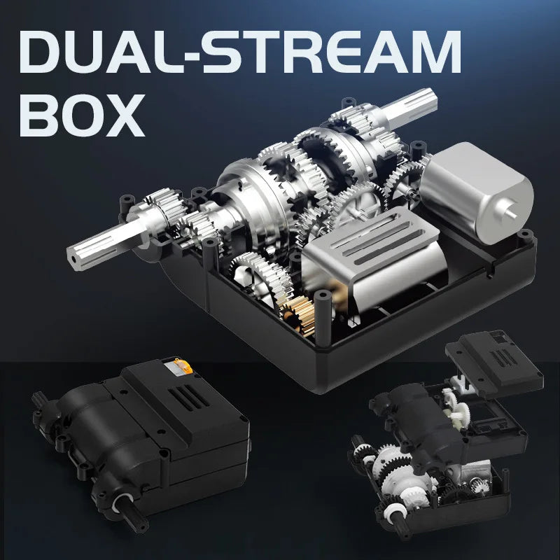 RC Car High-speed Electric Off-road Tank Stunt Car  Crawler Snow Climbing Remote Control Vehicle Toy gift