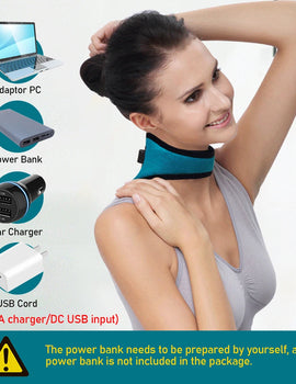 Electric Heating neck shoulder massager Graphene Heating Neck Vertebra Fatigue Therapy Neck Pain Relieve Health Care Tool