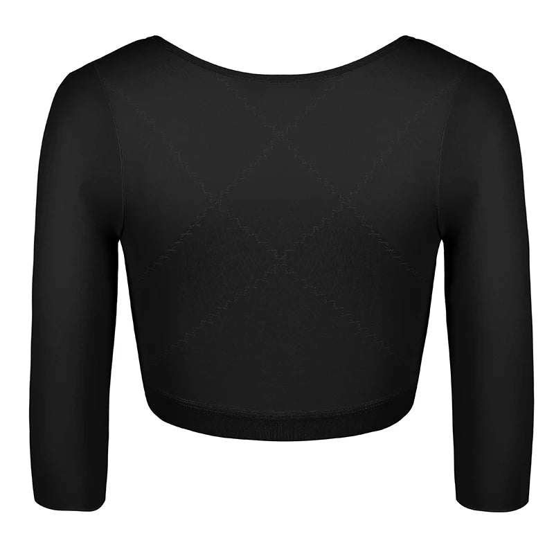 Women Arm Shaper Compression Top – Half Sleeve Posture Corrector Shapewear