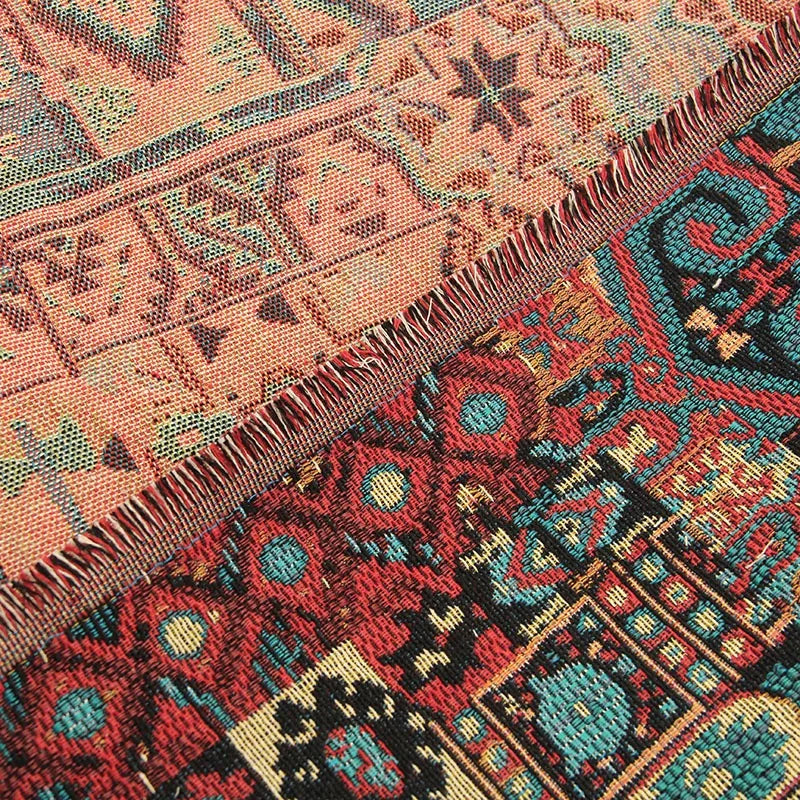 1/2/3M Bohemia Ethnic Style Jacquard Fabric Thickened for Clothing Sofa Tablecloth Home textile DIY Sewing Cloth by the meter