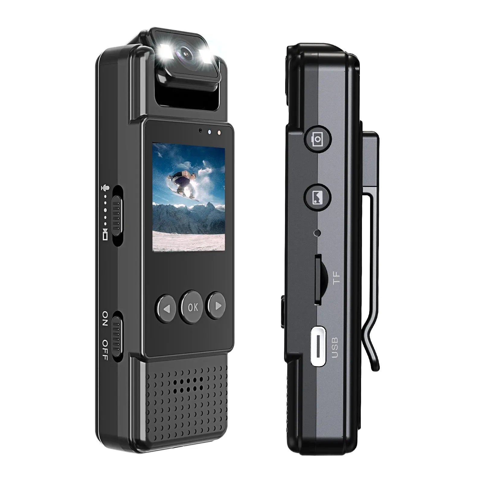 HD Mini Camera Portable Police Pocket Sport Digital Video Recorder Business Conference 1080P Wearable Body Cam