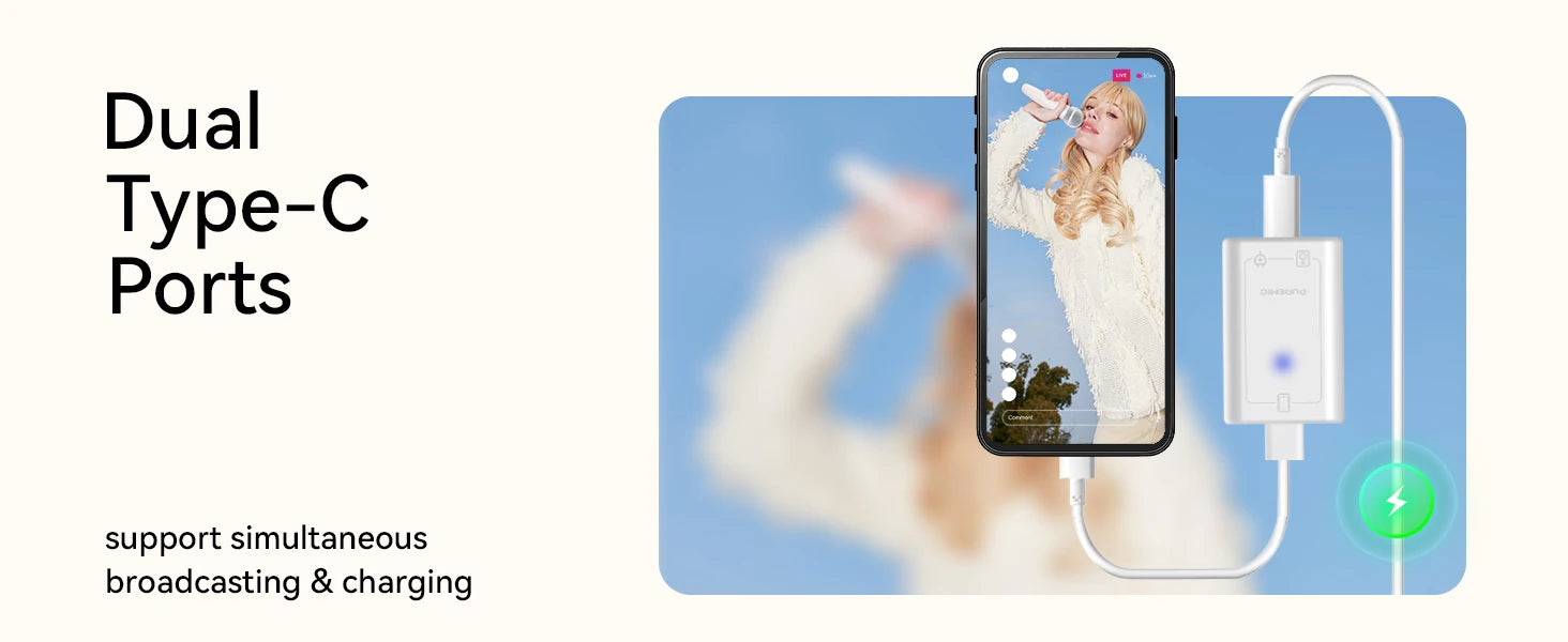 Microphone with Earphone & Mic Stand for Recording and Live Streaming, Wesing, Smule, Starmaker, YouTube, Podcasting & All Apps