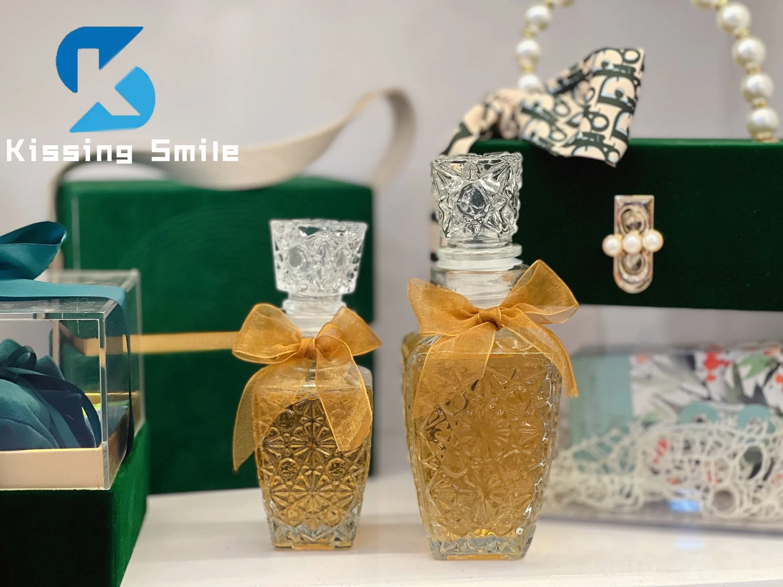 50ml 100ml 6pcs 12pcs Whisky Glass Liquor Bottle French Carved For Alcohol Wedding Gifts Wine Mini Container Storage Favour Set