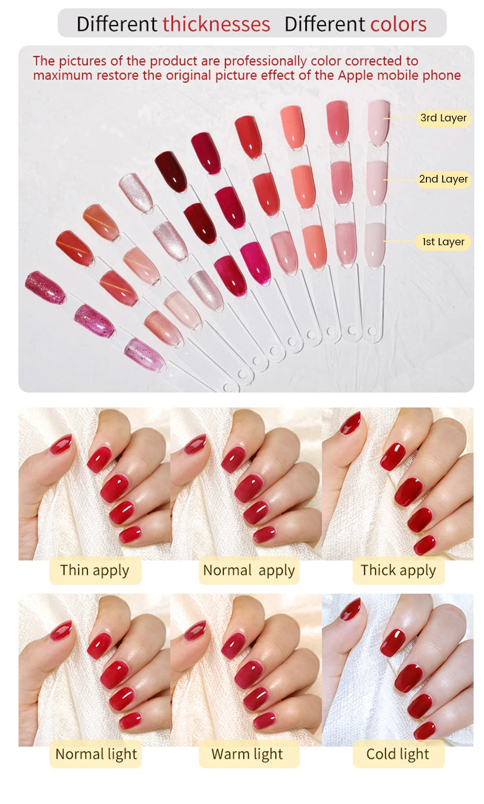 10ml Green Cat  Gel Ultra Shine Holographic Glitter Semi Permanent Soak Off UV LED Gel Varnish For Manicure