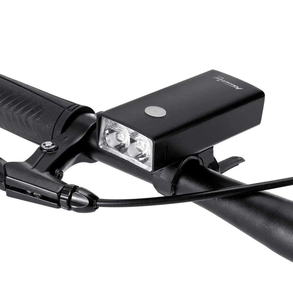 2 In 1 Rechargeable T6 LED Flashlight And Bicycle Light