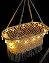 Nordic Style Newborn Indoor and Outdoor Cotton Rope Hammock Hanging Chair Swing Baby Cradle Baby Bed Rocking Chair