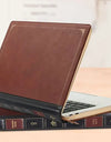 PU Leather Laptop Sleeve for MacBook Air Pro 13 14 15 16 inch M4 M3 M2 M1 A3113 A2681 A2337 A2338 A3112 A3114 A3403 Vintage Cove
