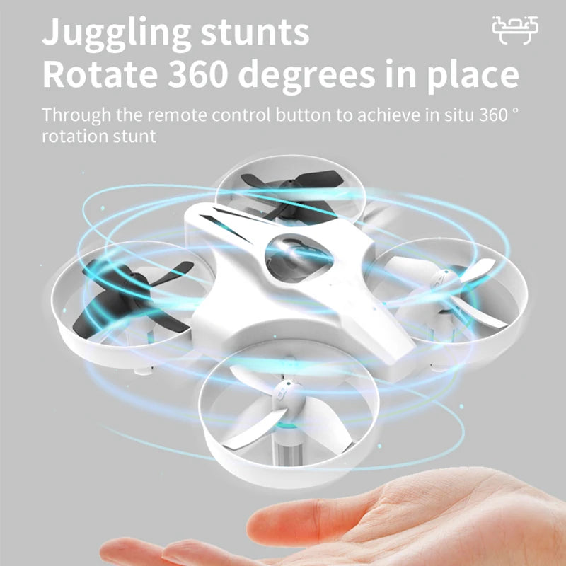 Mini Rc Drone 4Ch 6-Axis Headless Mode Helicopter 360 Degree Flip Remote Control Quadcopter Toys Plane UFO Mini Drone