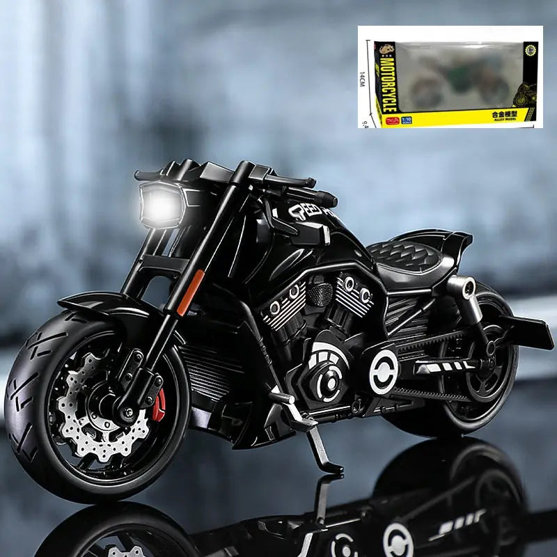 Diecast V Rod Night Rod Special Cruiser Motorcycle Model 1 to 10 Scale