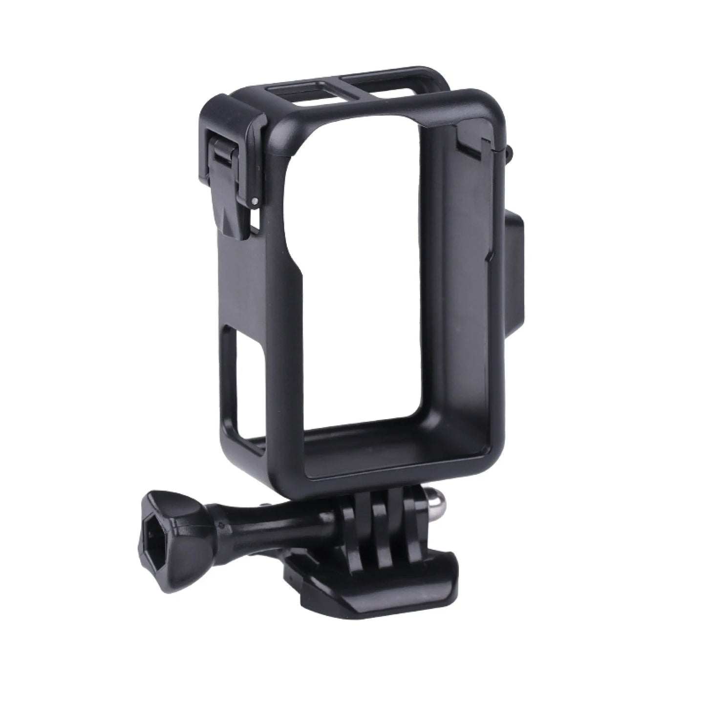 For DJI Osmo Action 3 Vertical Plastic Protective Frame Cage with Cold Shoes