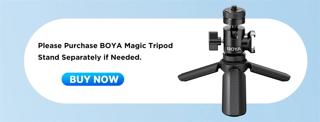 Magic Professional Wireless Lapel Microphone Shotgun/Desktop/Handheld Mic for iPhone Android Camera PC Video Recording