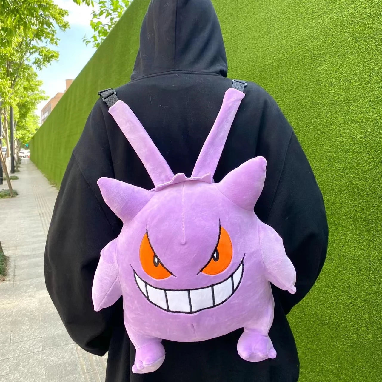Kawaii Pokemon Plush Backpack Soft Cartoon Shoulder Bag