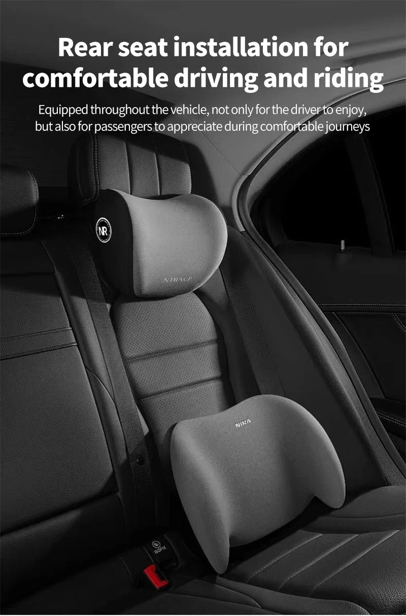 Memory Foam Car Neck Headrest Pillow Auto Car Seat Pillow Breathable Head Support Neck Rest Protector Automobiles Interior