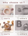 1Pcs Baby Silicone Teether Ring BPA Free Rattles Bracelet Food Grade Newborn Baby Accessories Cartoon Silicone Teething Toys