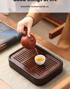 Tea Tray Household Small Dry Brewing And Draining Tea Set Office Tea Table Bamboo Tray Drainage Tea Tray Storage Tray