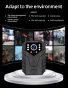 Mini Body Camera Full HD 1080P 2 Inch IPS Touch Screen Night Vision Video Recorder Security Guard Police Body Mini Cam