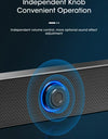 PC Soundbar Wired and Wireless Bluetooth Speaker USB Powered Soundbar for TV Pc Laptop Gaming Home Theater Surround Audio System