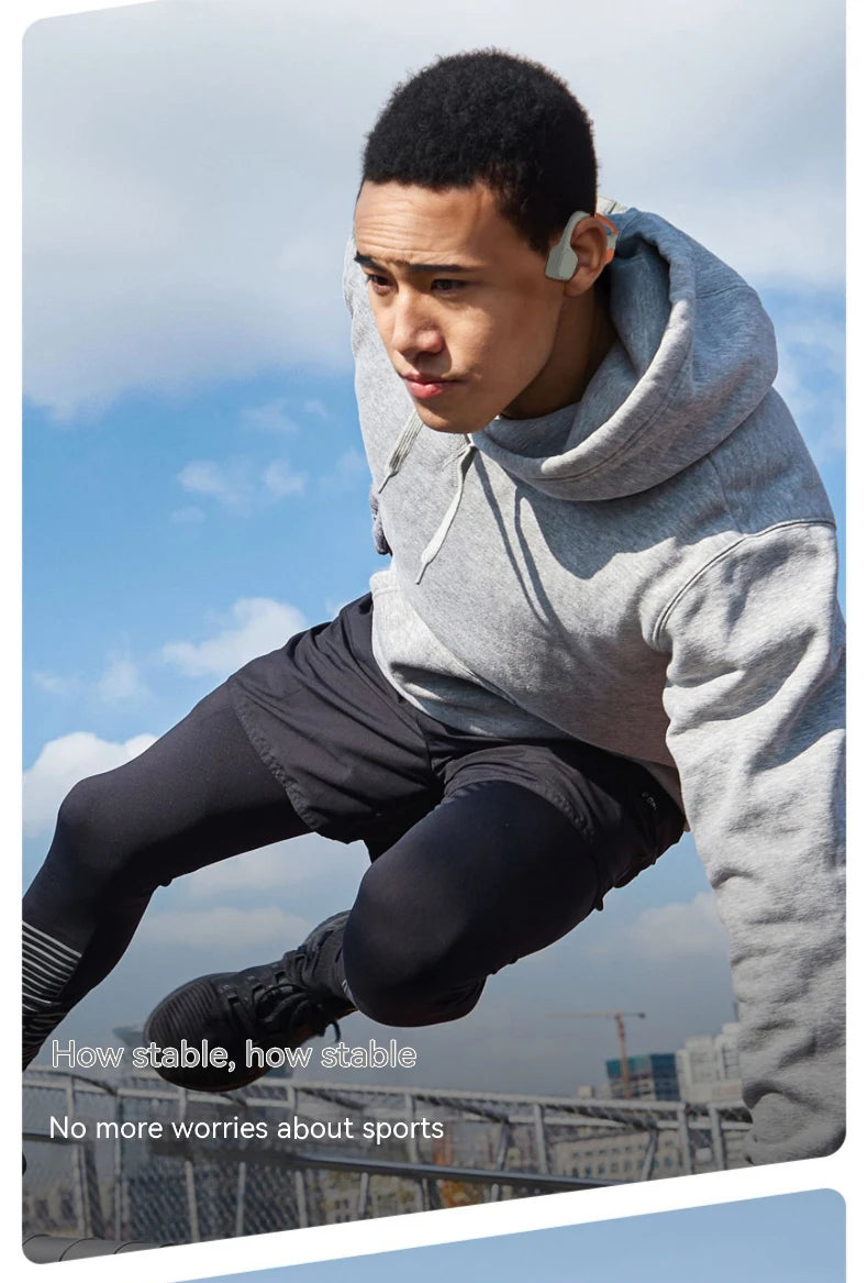 Neckband I18PRO Bluetooth5.3 Headphones Bone Conduction Sport Earbuds HiFi Sound TWS Earphones Wireless Headest For XIAOMI