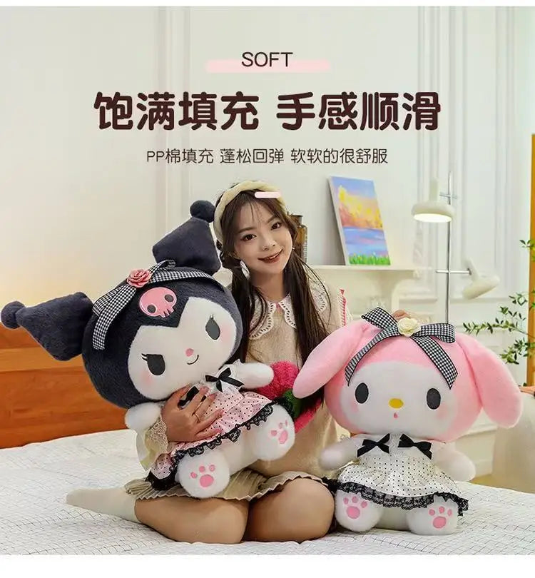 Cute Character Plush Stuffed Doll Hugging Pillow Toy