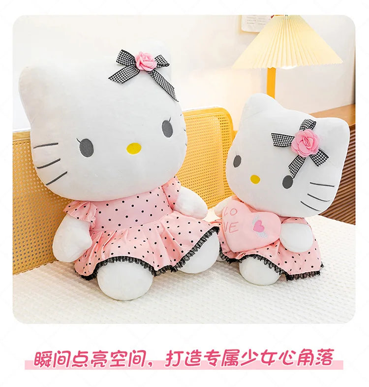Cute Cat Character Plush Stuffed Doll Toy