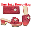 Red  Shoes and Bag