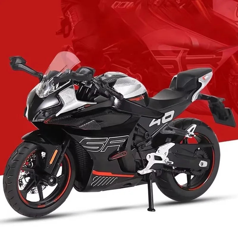 Diecast CFMOTO 450SR Racing Motorcycle Model 1 to 12 Scale