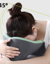 Portable U-shaped Travel Pillow Memory Foam Sleeping Pillows Office Nap Pillow Car Airplane Neck Cushion Ergonomic Head Support