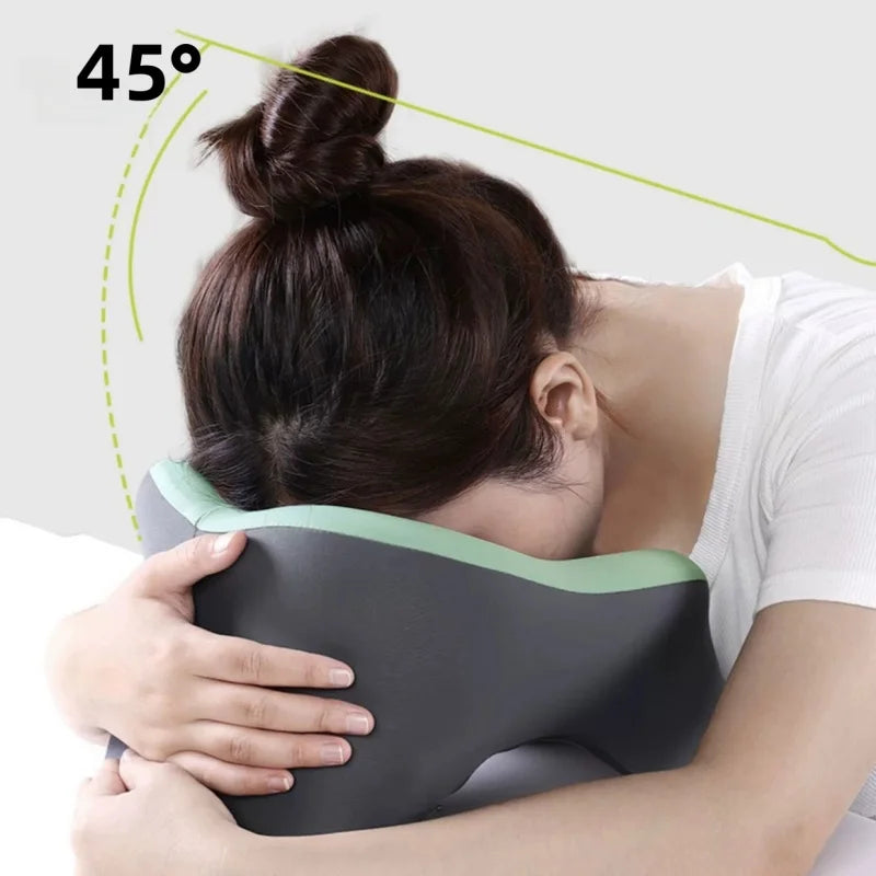 Portable U-shaped Travel Pillow Memory Foam Sleeping Pillows Office Nap Pillow Car Airplane Neck Cushion Ergonomic Head Support