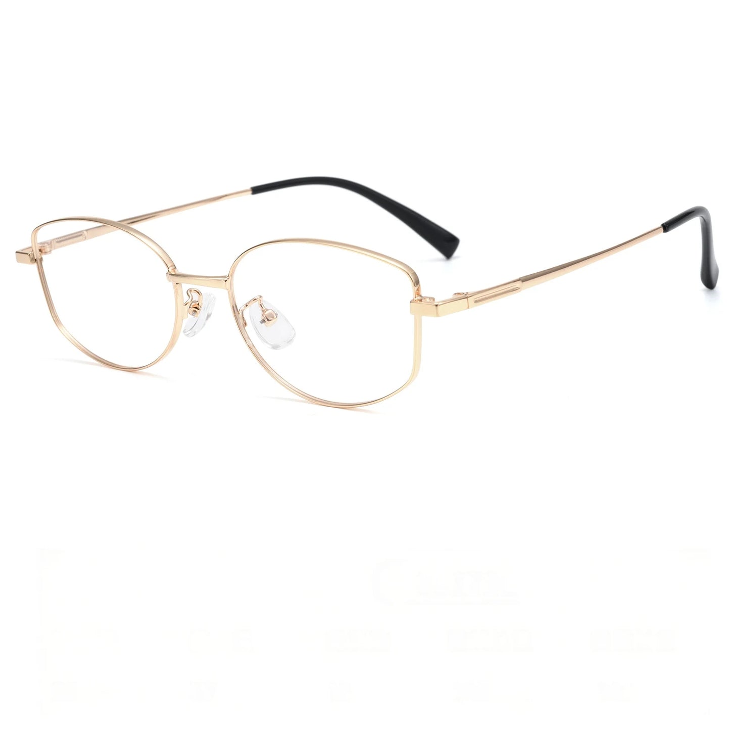 Retro Alloy Blue Light Blocking Progressive Multifocal Prescription Glasses