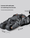 1:18 Batmobile Tumbler Alloy Diecast Model Sound Light Car Spray Function Toy Display Ornament Toys For Gift For