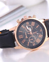 Classic Luxury Leather Quartz Watch Women Ladies Casual Quartz Wristwatch