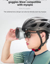 Bicycle Helmet Large Head 58-65cm MTB Road Bike Helmet Breathable Integrally-mold Safety Riding Cycling Goggles Helmet