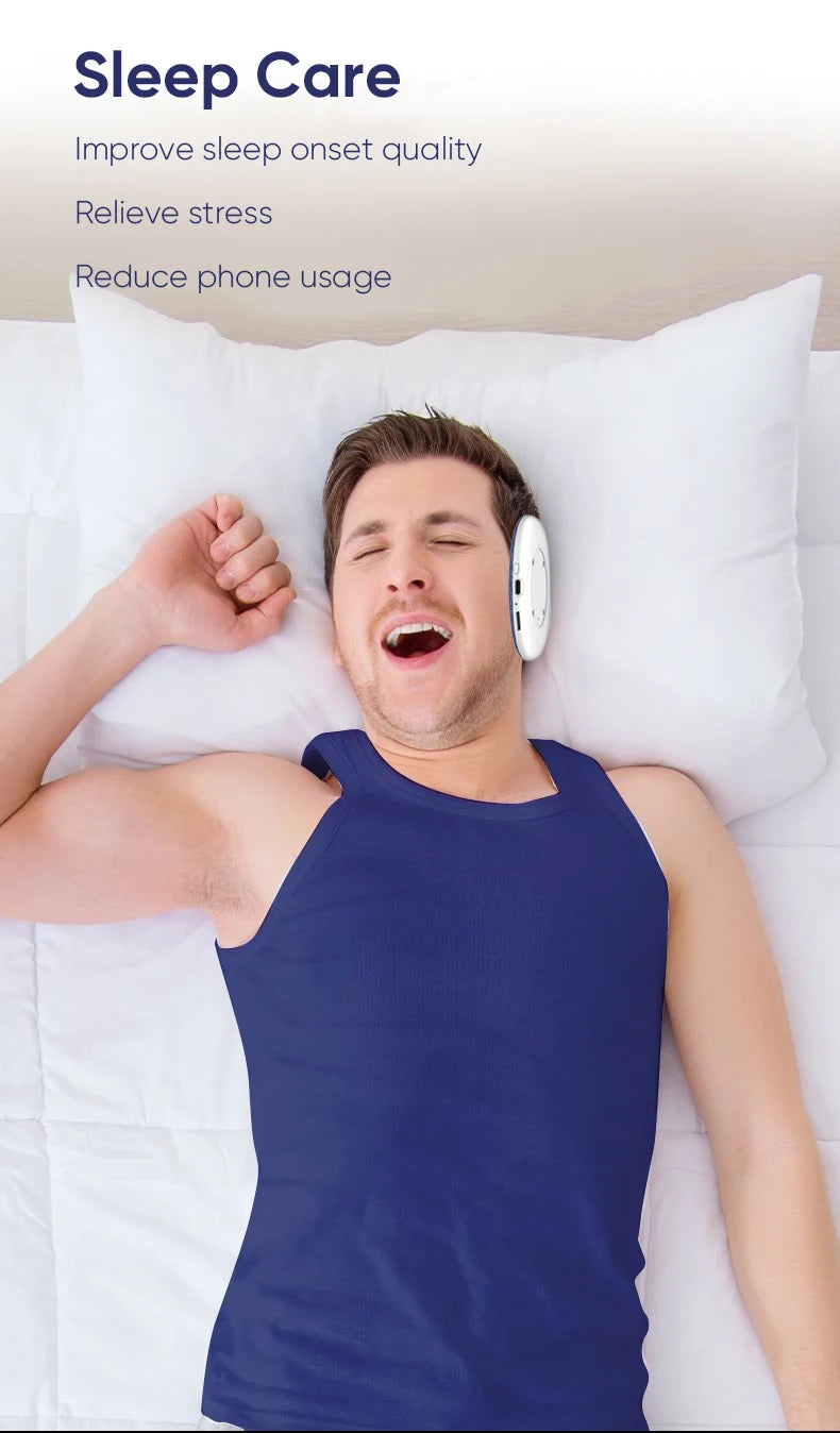 Underpillow music disc ultra-thin listening device sleep white noise pillow side mini Bluetooth speaker supports TF playback