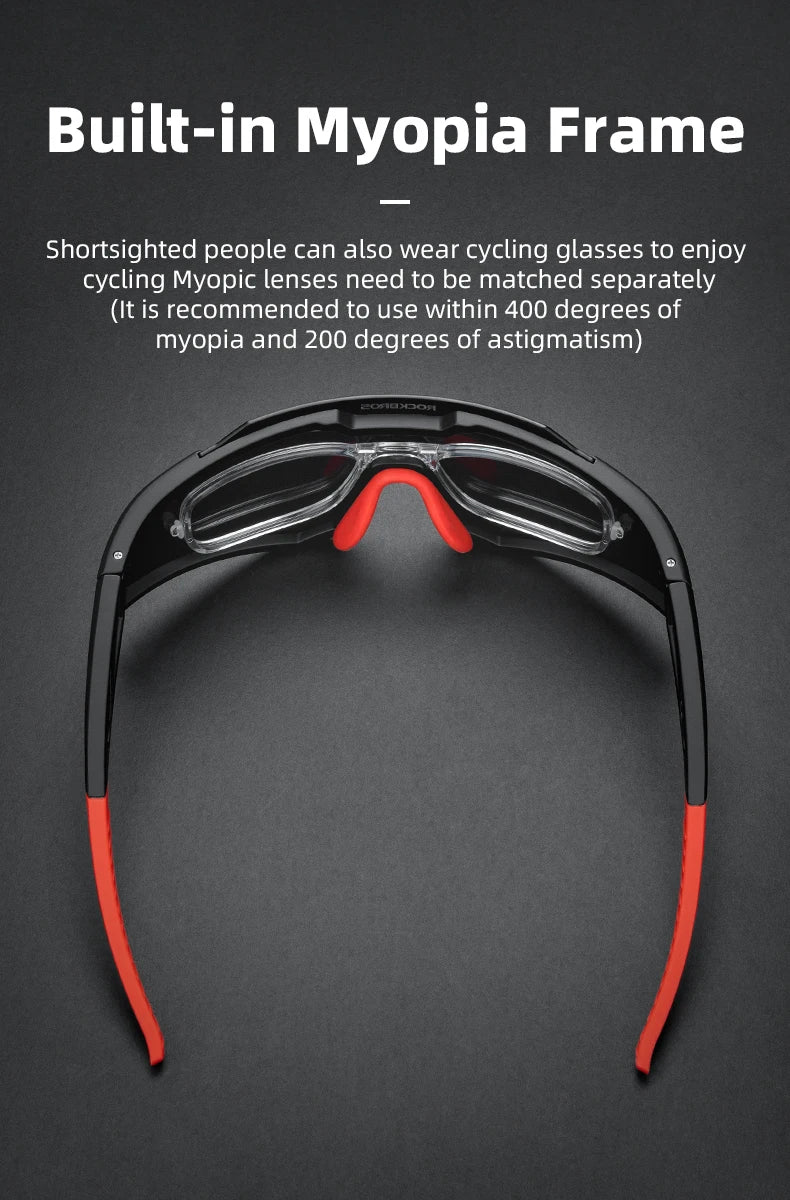 Polarized Photochromic Bike Glasses Outdoor UV400 Bicycle Eyewear Sunglasses Sports MTB Road Cycling Glasses Goggles