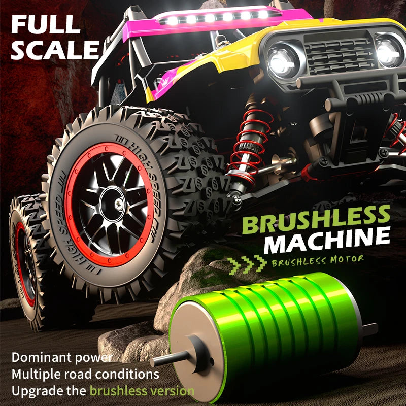 RC Car 4WD Thunder High Speed off-road vehicle Brushless four-wheel drive Thunder off-road vehicle RC Toy