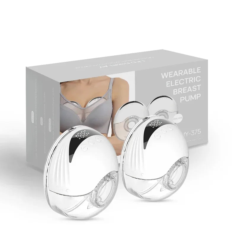 Wearable Electric Breast Pump Wireless Breast Pump Portable Low Noise Handsfree Breast Pump  Feeding Accessories