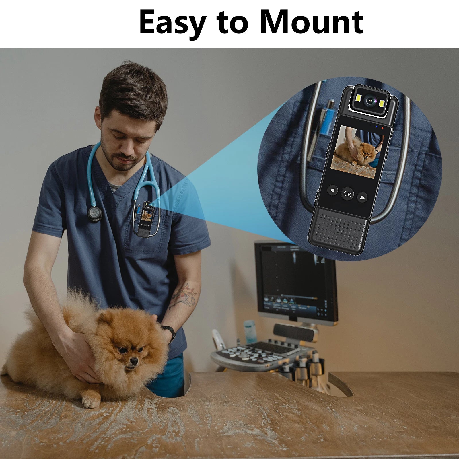 HD Mini Camera Portable Police Pocket Sport Digital Video Recorder Business Conference 1080P Wearable Body Cam