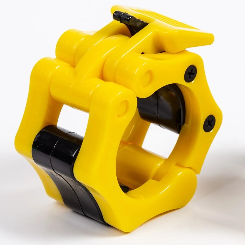 2.5CM 2pcs Release Barbell Clamps Spin Lock Barbell Collars Weight Bar Clips Weightlifting  Strength Training