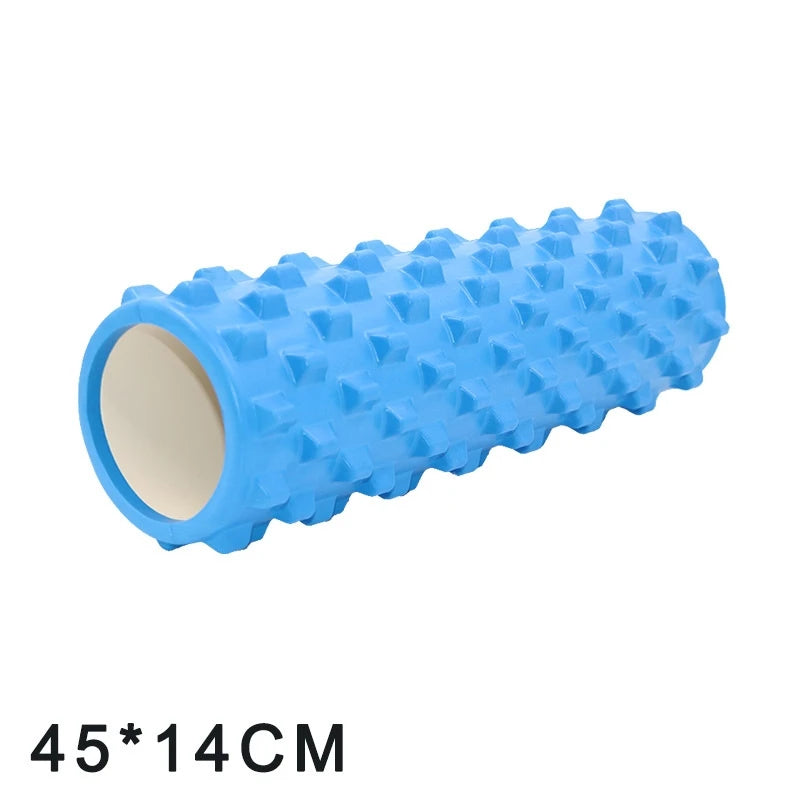 14*45cm Fitness Yoga Column Pilates Column Deep Massage Roller Muscle Relaxation Balance Training